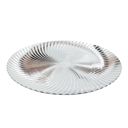 Porta Plato Navideño Decorativo / Silver 33 cm / Miro Christmas