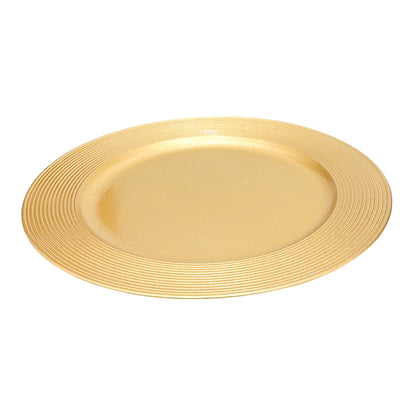 Porta Plato Navideño Decorativo / Gold 33 cm / Miro Christmas