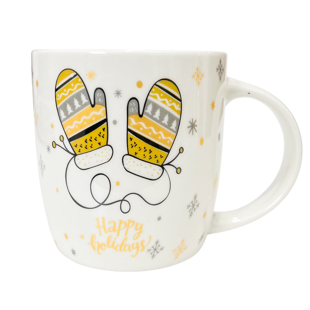 Taza Cerámica Navideña / Surtida – Christmas Elegance