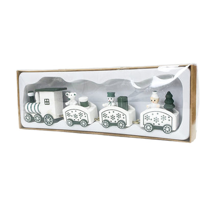 Tren Navideño Decorativo - Blanco / Christmas Elegance –