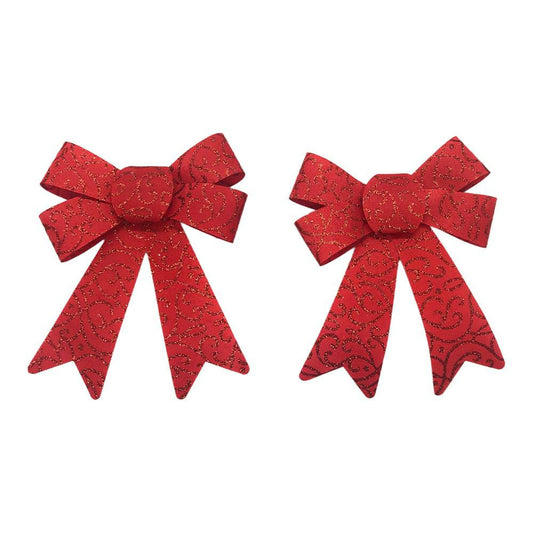 Lazos Navideños Maranelo Christmas 2 Piezas