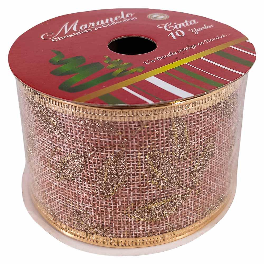 Cinta Decorativa Navideña Maranelo Christmas 2.5" x 10 yd - Surtido