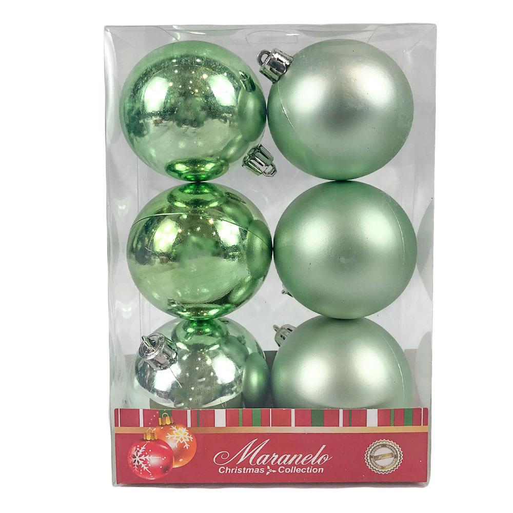 Bola Navideña Maranelo Christmas 6 cm 6 Piezas