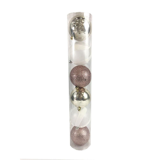 Bolas Navideñas Decorativas Maranelo Christmas 6 Piezas de 7 cm