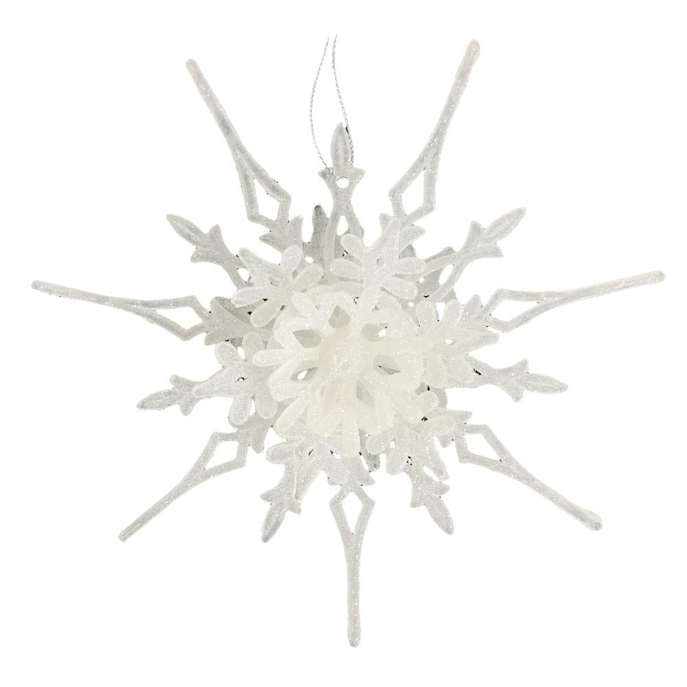 Adorno Navideño Miró Christmas Copo de Nieve 18 cm