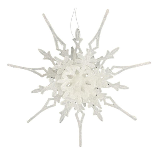 Adorno Navideño Miró Christmas Copo de Nieve 18 cm