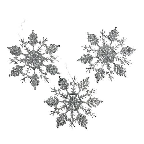 Adorno Navideño Miro Christmas Copo de Nieve 3 Piezas 15 cm
