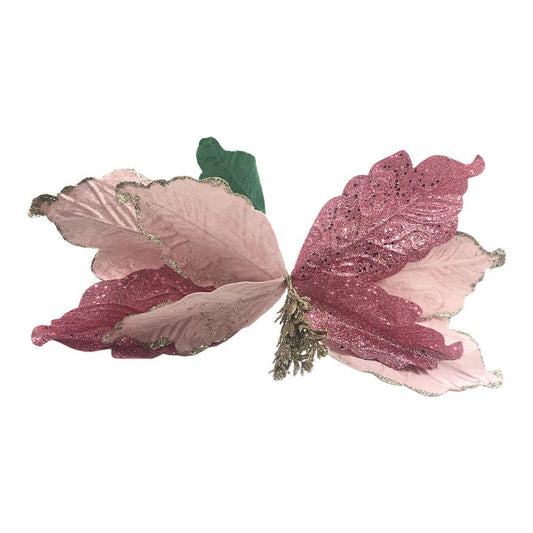 Flor Navideña Maranelo Christmas Ponsetia 56 cm