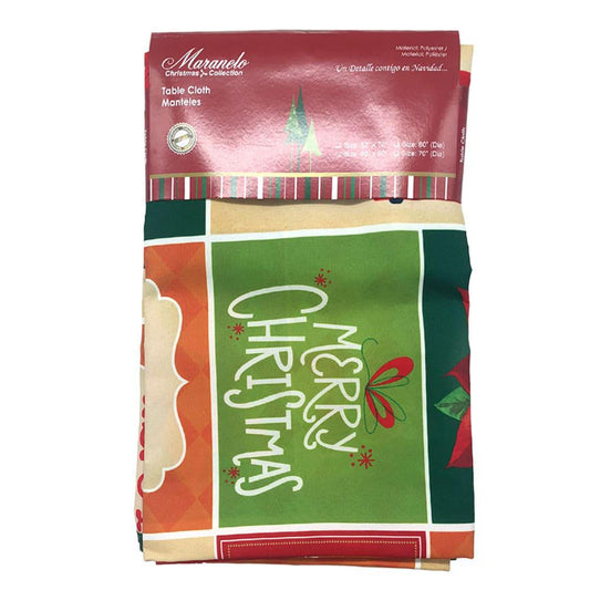 Mantel Navideño Maranelo Christmas 60" X 90"