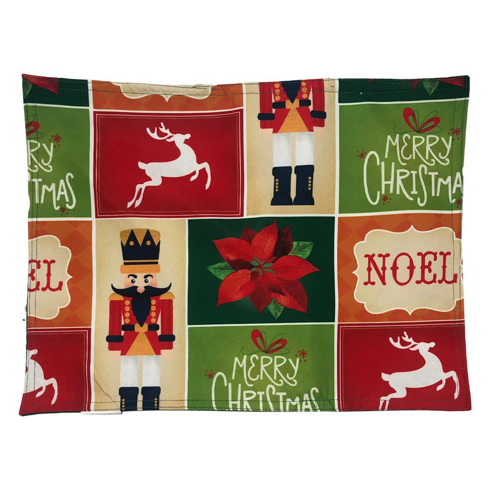 Individual Maranelo Christmas de Tela 33 cm X 45 cm