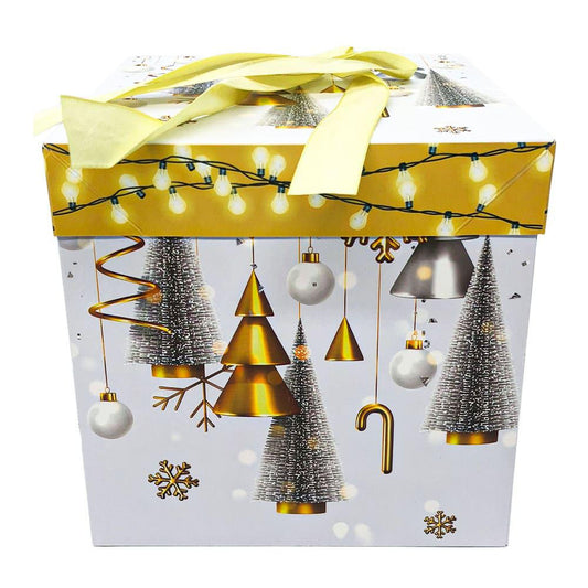 Caja Regalo Maranelo christmas S 15 cm X 15cm Surtido Gold