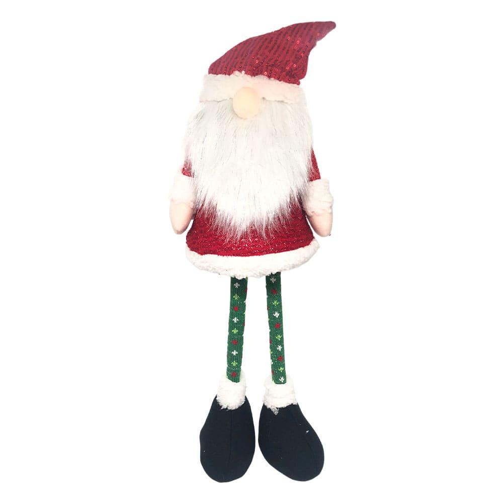 Adorno Navideño Miro Christmas Sr Y Sra Gnomo 63Cm Red/Grn