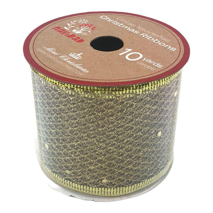 Cinta Navideña Miro Christmas 2.5" x 10 yd - Surtido