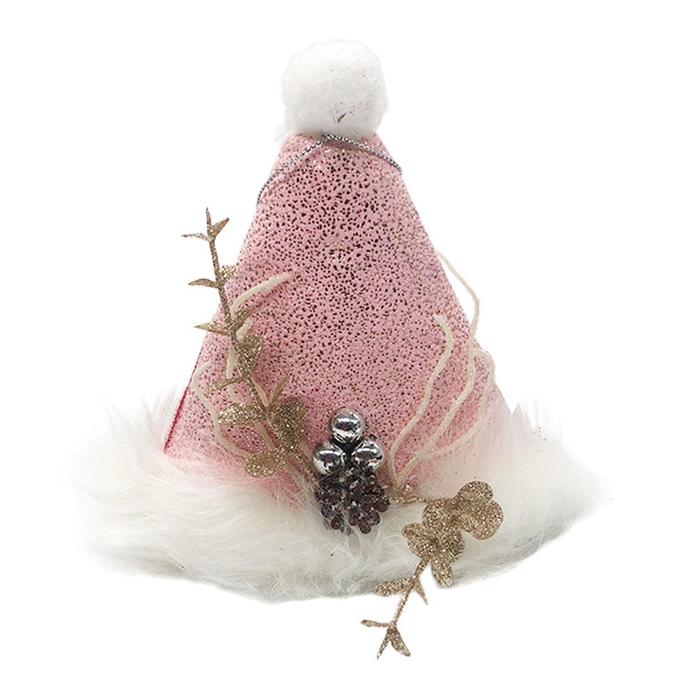 Adorno Miro Christmas Gorro Navideño Pink