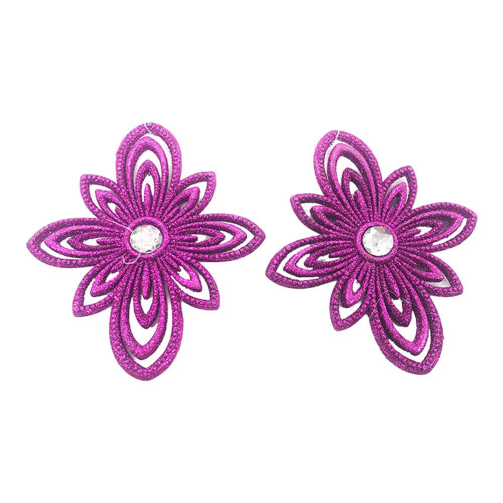 Adorno Decorativo Navideño Miro Christmas Set 2 Flores.