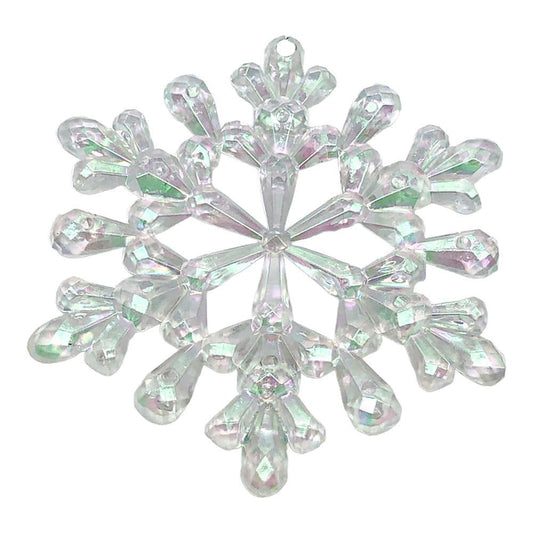 Adorno Navideño Miro Christmas Copo de Nieve Tornasol