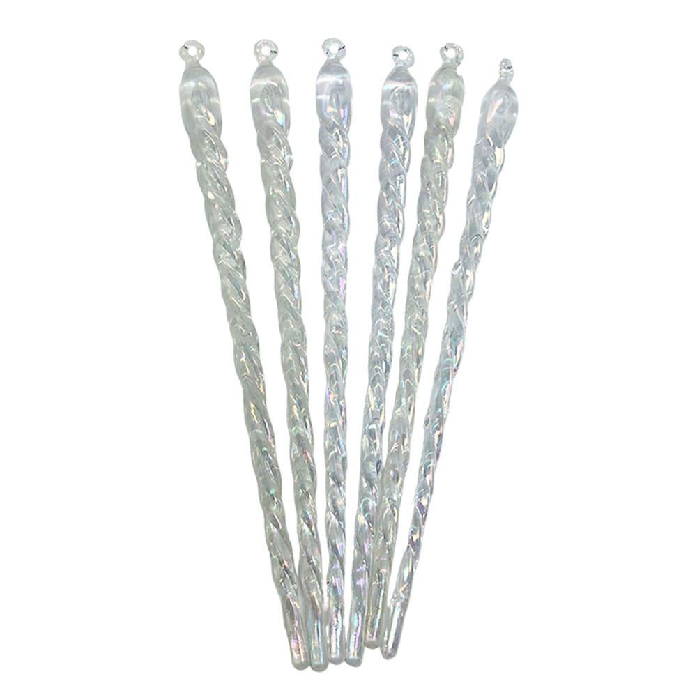 Adorno Navideño Miro Christmas de Lágrimas Tornasol 6 Piezas