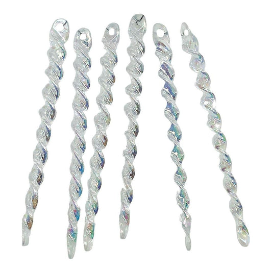 Adorno Navideño Miro Christmas de Lágrimas Tornasol 6 Piezas