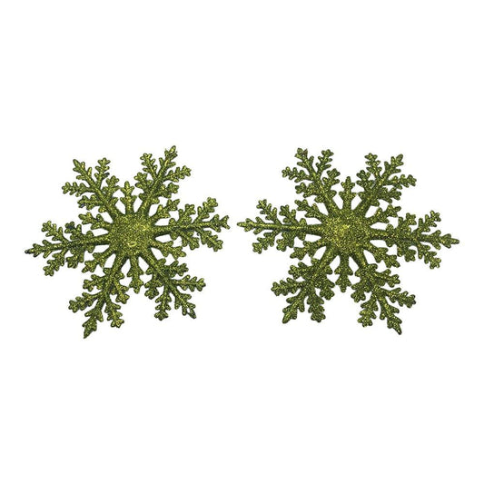 Adorno Navideño Miro Christmas Copo de Nieve 2 Piezas