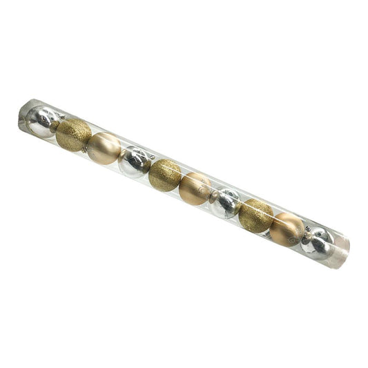 Bolas de Navidad Miro Christmas de 7 cm Brillantes 10 Piezas