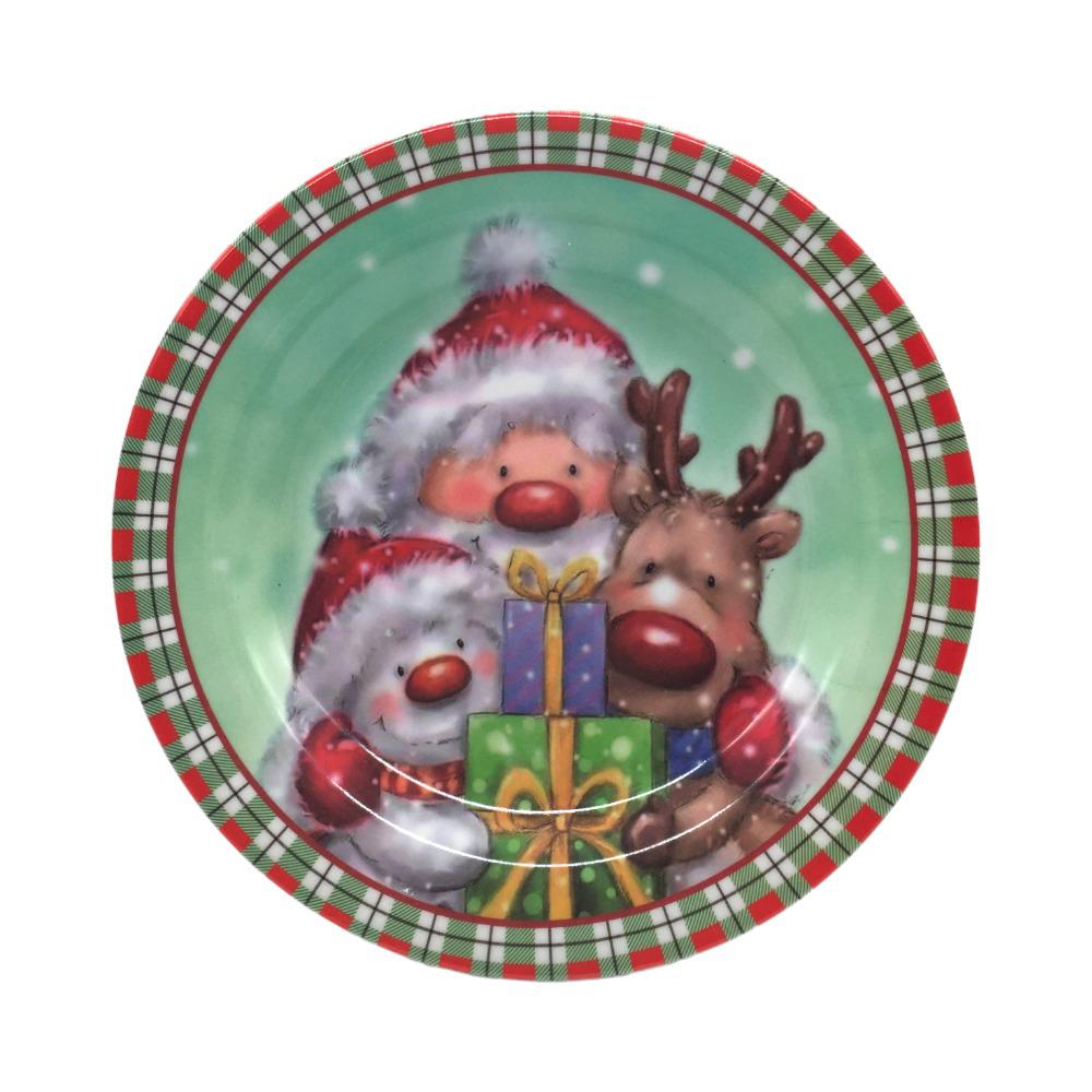 Plato Llano 10" Melamina Santa