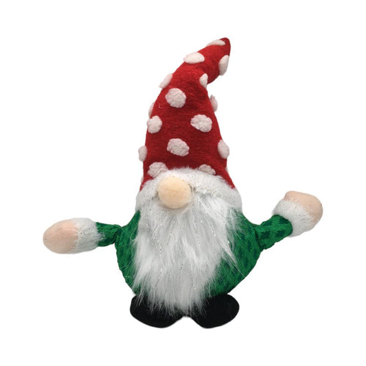 Muñeco Navideño Miro Christmas Gnomo 38 Cm Rojo/Verde