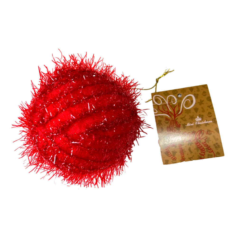 Bolas Navideña Decorativa 8 Cm DP Rojo Surtido