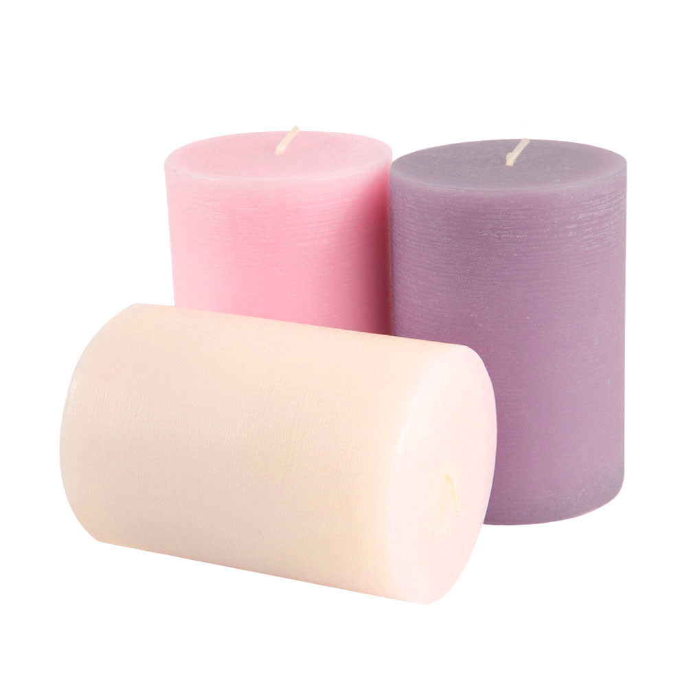 Velas De Adviento 4 Cm De 4 Piezas Surtido