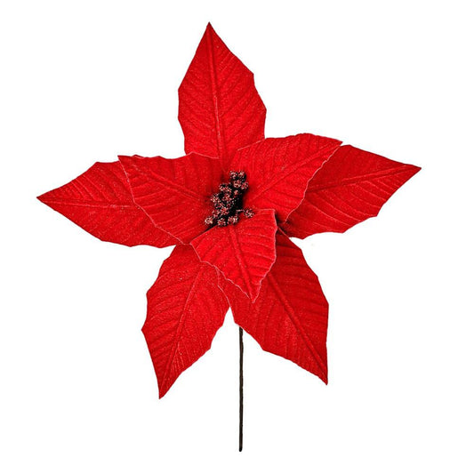 Flor Navideña Montefiori Christmas 29 cm