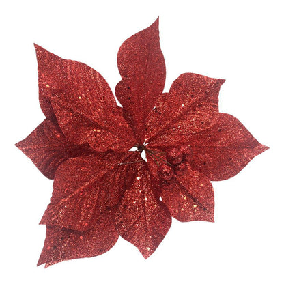 Flor Navideña Montefiori Christmas 20 cm