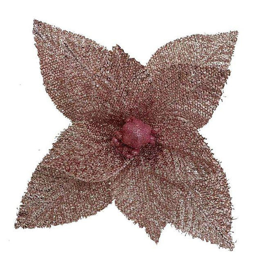 Flor Navideña Montefiori Christmas 20 cm