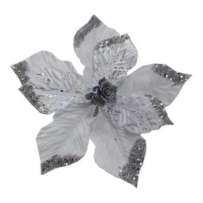 Flor Navideña Montefiori Christmas 20 cm