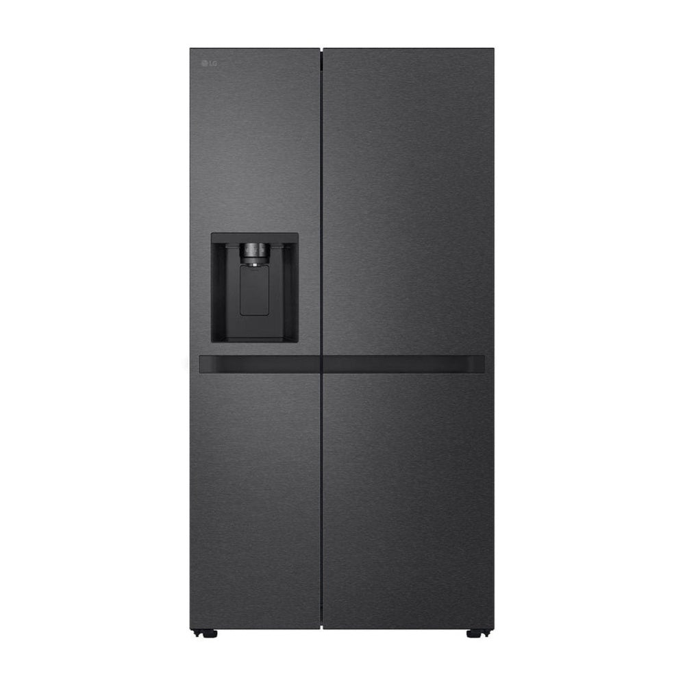 Refrigeradora LG 22 Pies Cúbicos Side By Side con Dispensador Essence Matte Black - LG - 11092190