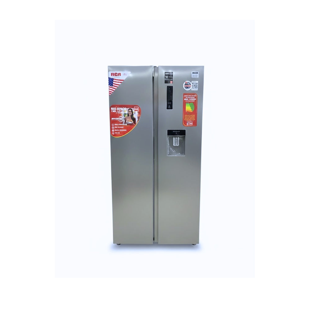 Refrigeradora RCA 15 Pies Cúbicos con Dispensador de Agua Inverter Acero Inoxidable - RCA - 11128076
