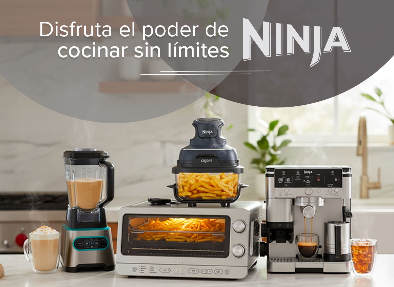 NINNA ニンナ　トトナカ Ninja en Panamá | Freidoras, Creami, Licuadoras y Más | Titán.com