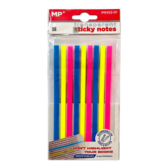 Notas Adhesivas Main Paper / Transparentes – 25 Hojas - Main Paper - Titan.com.pa - 8435250931866