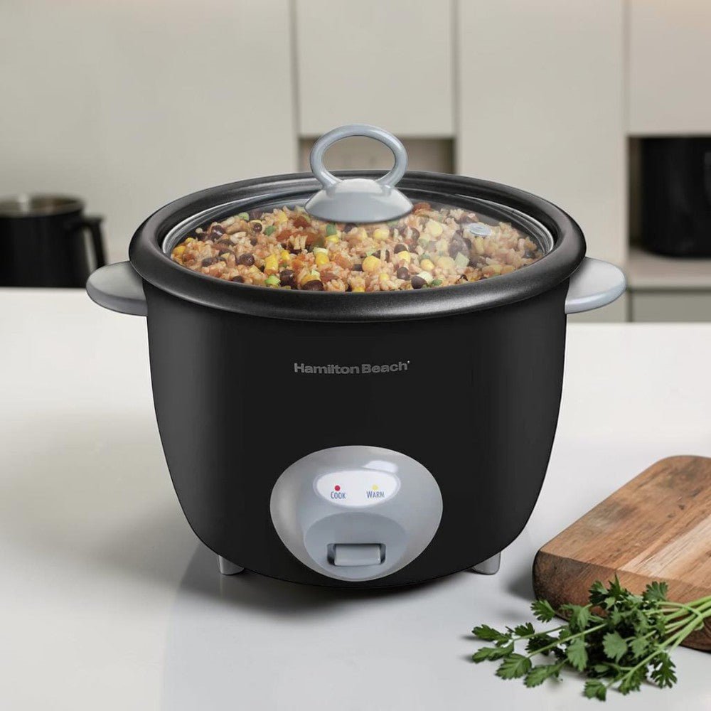 Olla Arrocera Hamilton Beach Negro de 20 Tazas - Hamilton Beach - Titan.com.pa - 040094375424