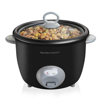 Olla Arrocera Hamilton Beach Negro de 20 Tazas