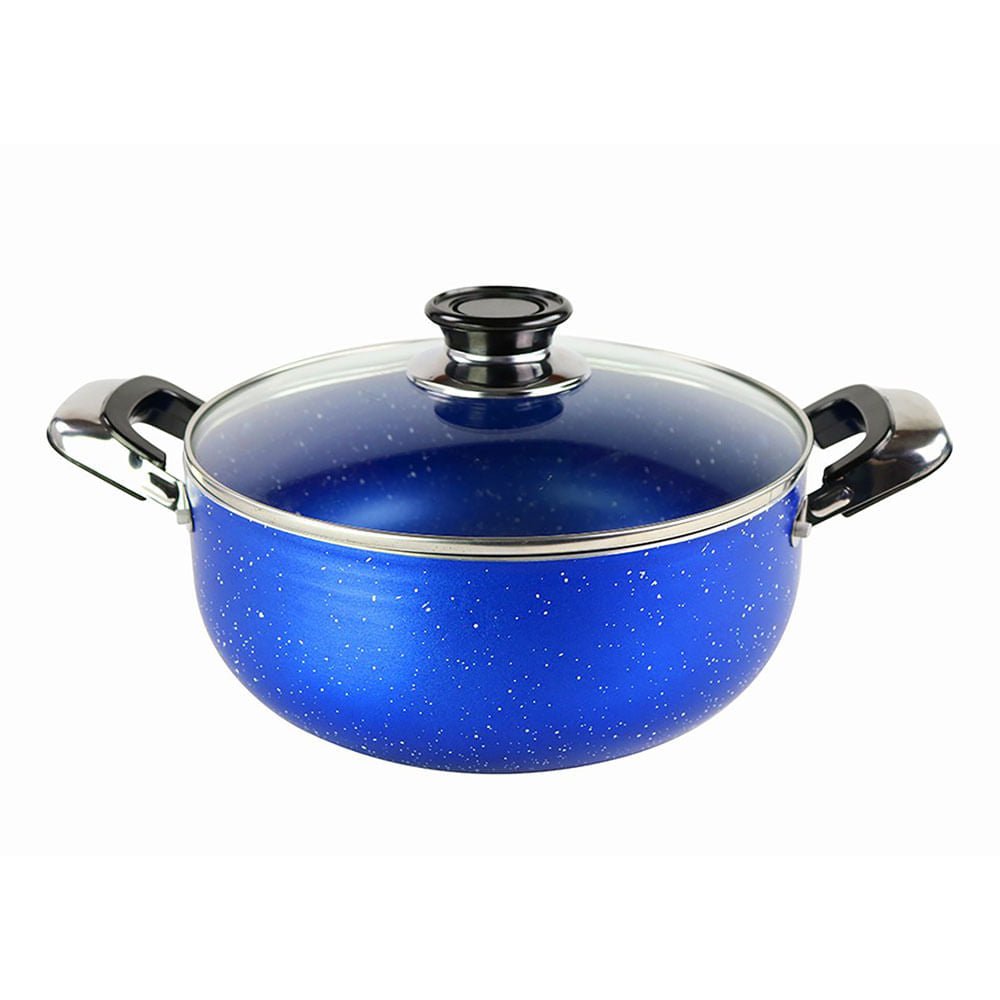 Olla Cookinex Marble Con Tapa 22 cm