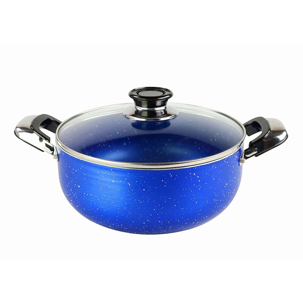 Olla Cookinex Marble Con Tapa 26 cm