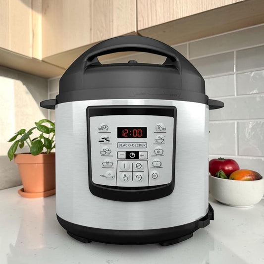 Olla de Presión Black&Decker / Digital / 6 Litros / Multifunción - Black&Decker - Titan.com.pa - 050875818996