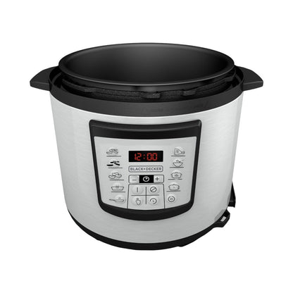 Olla de Presión Black&Decker / Digital / 6 Litros / Multifunción - Black&Decker - Titan.com.pa - 050875818996