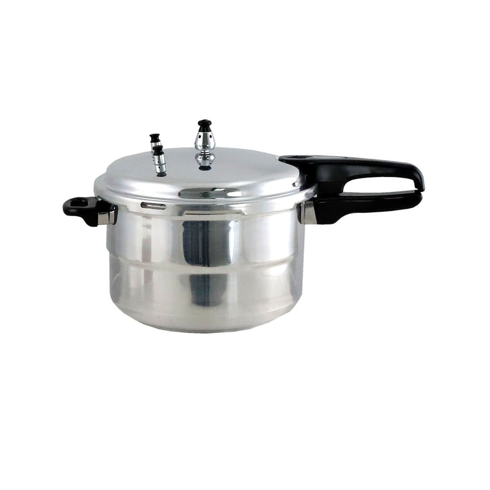 Olla de Presión de Aluminio de 7 L - Plateado