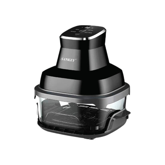 Olla Freidora Sankey / 4 Litros / Tazón de Vidrio / Negro - Sankey - Titan.com.pa - 7453118906857