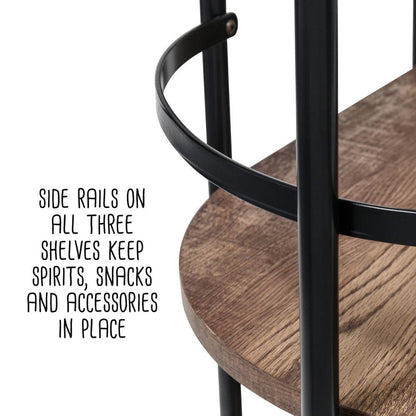 Organizador 3 Niveles Honey Can Do - Negro/Marrón - Honey Can Do - Titan.com.pa - 847539098074