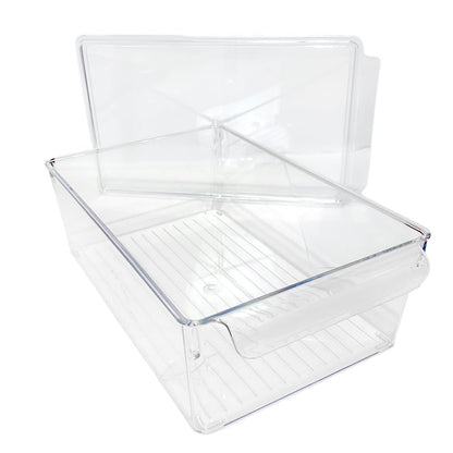 Organizador Acrílico Multiuso Softchef / Con Tapa / Ultra Clear - Softchef - Titan.com.pa - 8681317007313