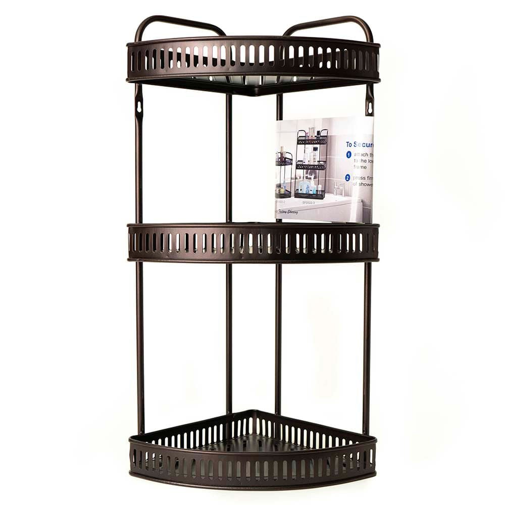 Organizador De Baño de Metal 3 Niveles