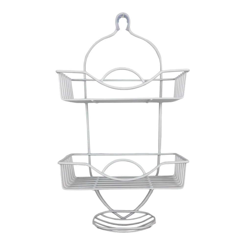 Organizador de Baño Kennedy de 2 Niveles - Blanco