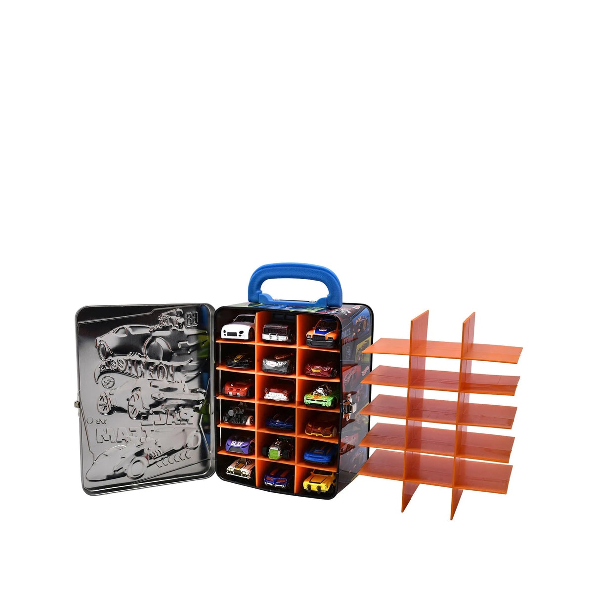 Organizador Metálico para 18 Carros Hot Wheels - Hot Wheels - Titan.com.pa - 4893825032198