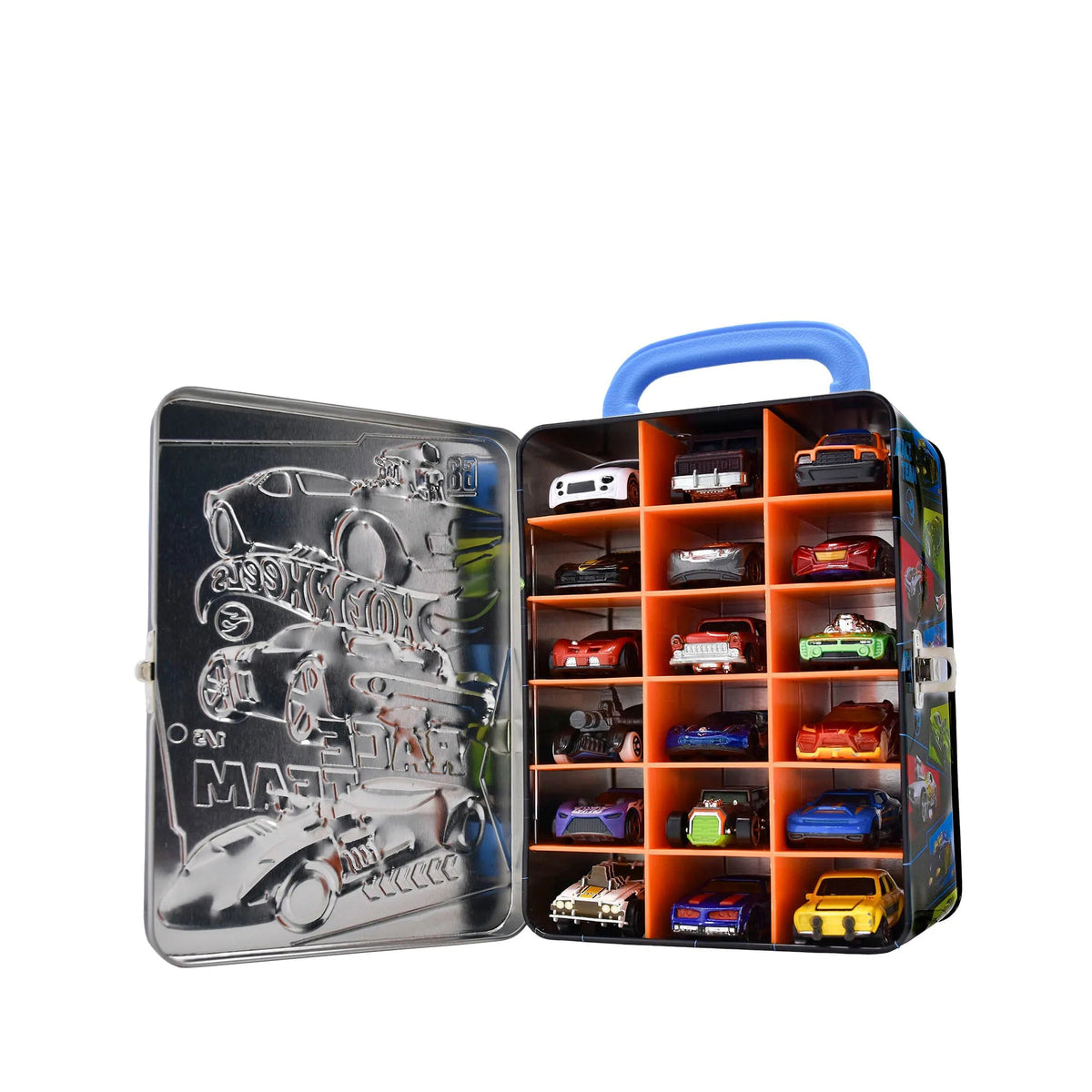 Organizador Metálico para 18 Carros Hot Wheels - Hot Wheels - Titan.com.pa - 4893825032198